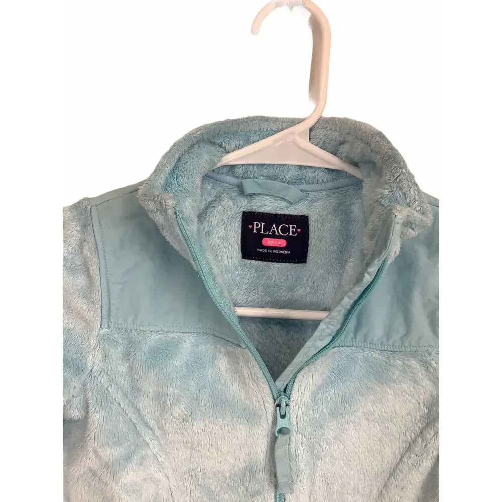 The Children's Place Fleece Full Zip Jacket XS 4
